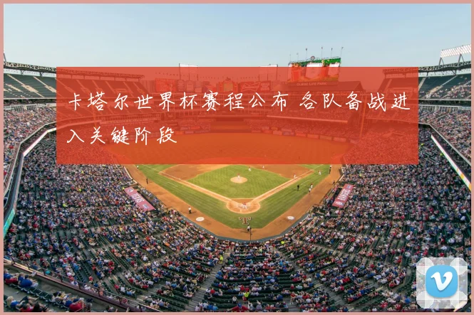 卡塔尔世界杯赛程公布 各队备战进入关键阶段