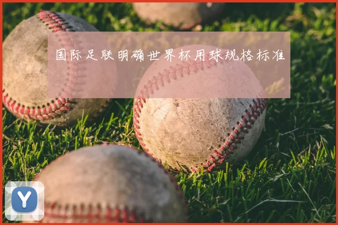 国际足联明确世界杯用球规格标准
